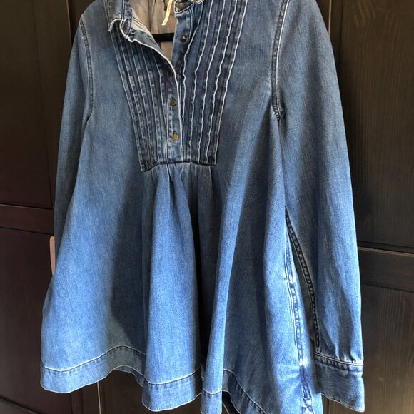 Free People Baby Blues Denim Tunic - Picture 13 of 16